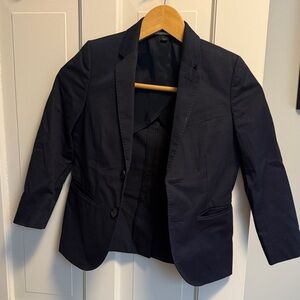 Crewcute Navy Blazer, size 7